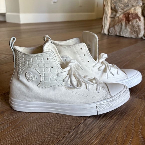 Converse Chuck Taylor All Star Western Cowgirl Sneakers in Vintage White - Picture 5 of 16